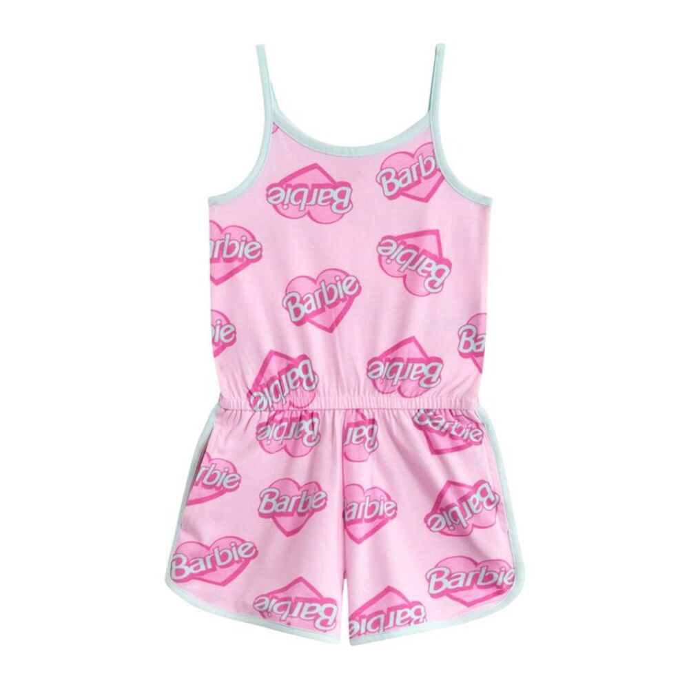 Barbie Girls Logo Sleeveless Playsuit / Pink
